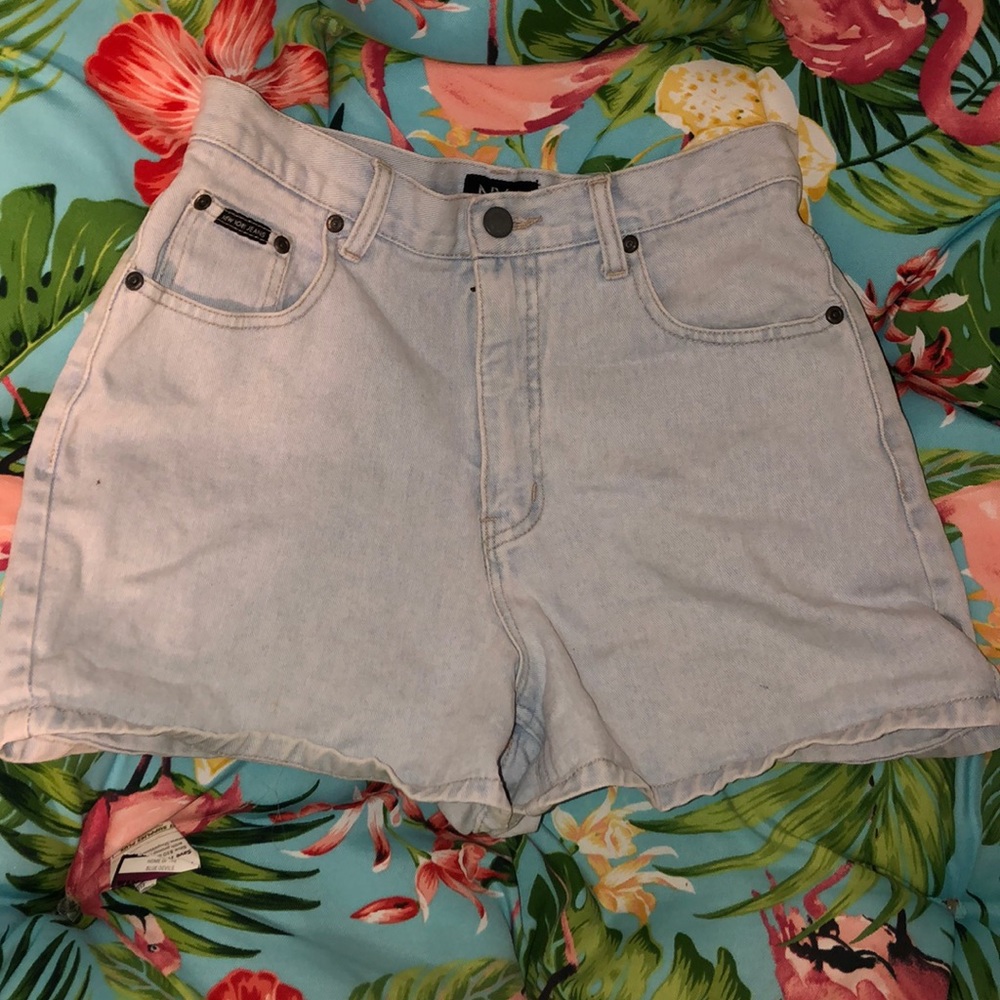 New York Mom Jean Shorts